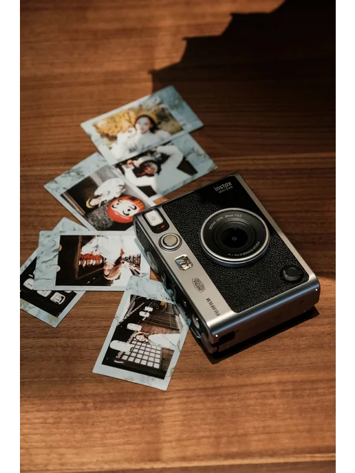 FUJIFILM Mini EVO фотокамера Black With 40 Films, коричневый, фото 6