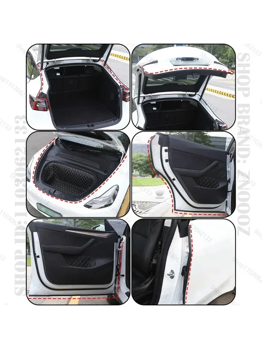 Нет бренда Для автомобиля BYD Destroyer 05 резиновая двухслойная уплот, вариант, фото 6