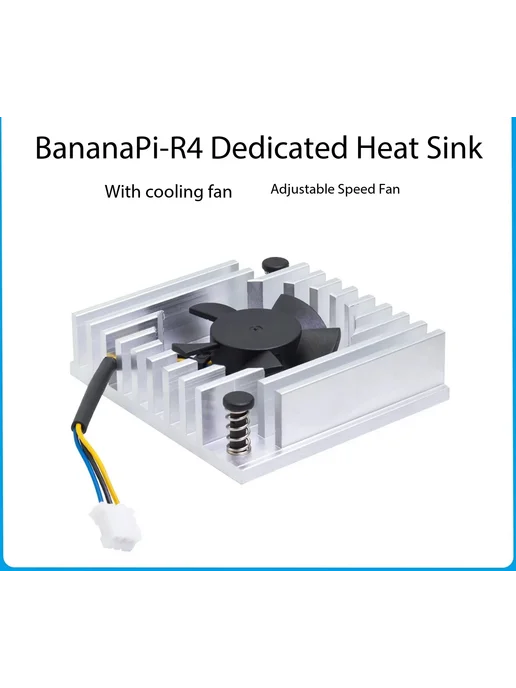 Нет бренда Вентилятор с регулировкой скорости для радиатора Banana Pi B, вариант