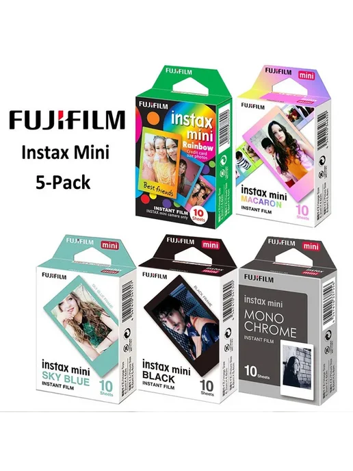 FUJIFILM Фотопленка Instax Mini SPRINKLES 10-50 листов 50 sh, вариант