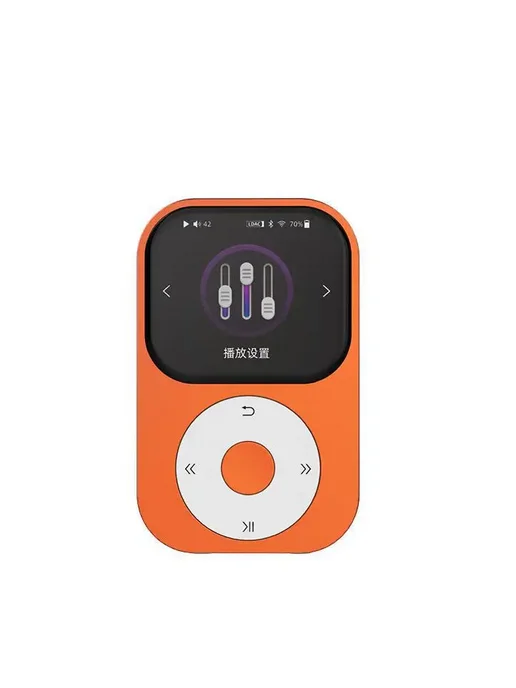 ShunXachnik Shanling Q2 Портативный плеер Черный, Obsidian Grey, оранжевый