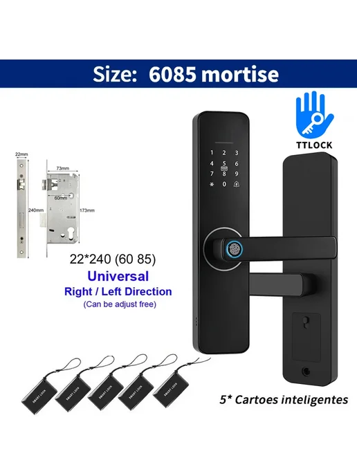 DSKDFTY TTLOCK Z13 Умный электронный дверной замок 6085, вариант
