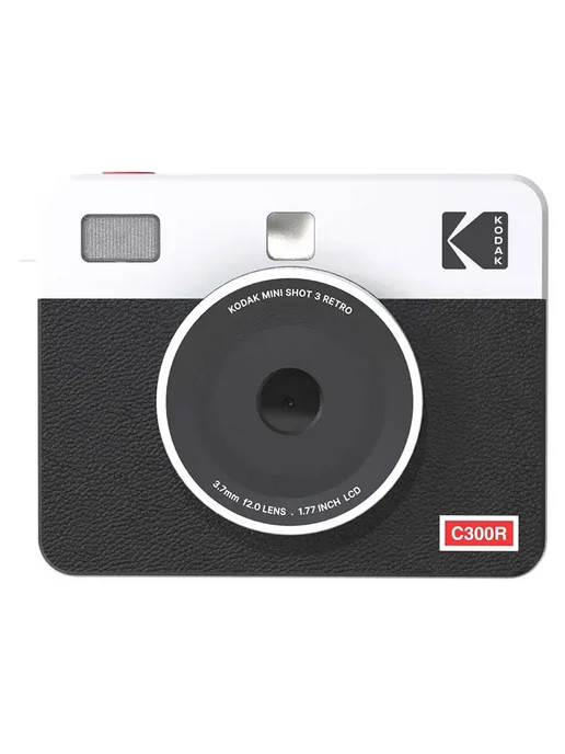 KODAK Фотопринтер Mini Shot3 Retro C300R Белый, БЕЛЫЙ, белый, фото 3