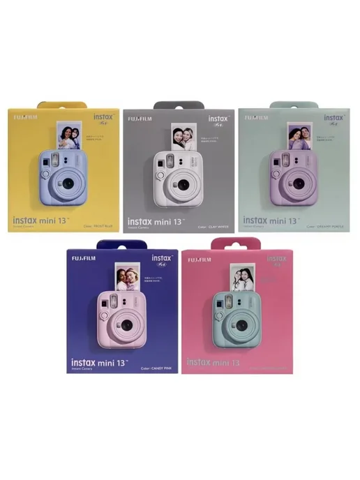 FUJIFILM Фотокамера Instax Mini 13 Mini 13 blue, 20 sheets, синий, фото 3