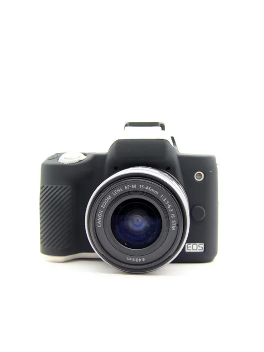 MasterFire Коричневый чехол для камеры Canon EOS M50 M50II, черный