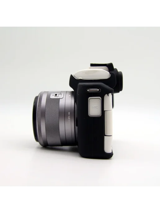 MasterFire Коричневый чехол для камеры Canon EOS M50 M50II, черный, фото 6