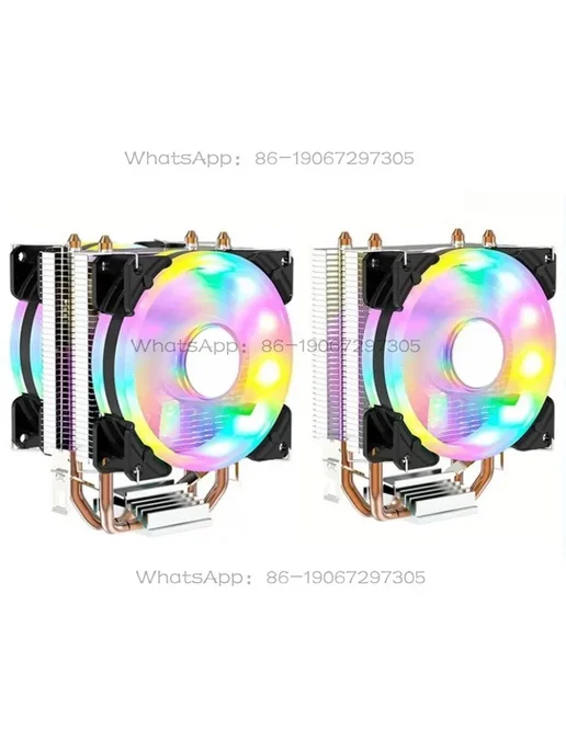 Нет бренда Система охлаждения CPU X99, 2 вентилятора, RGB, 4PIN, Option, вариант, фото 3