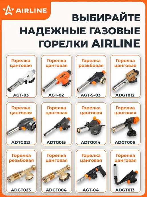 Набор из 2 адаптеров на цанговый баллон для горелки, вариант, фото 2