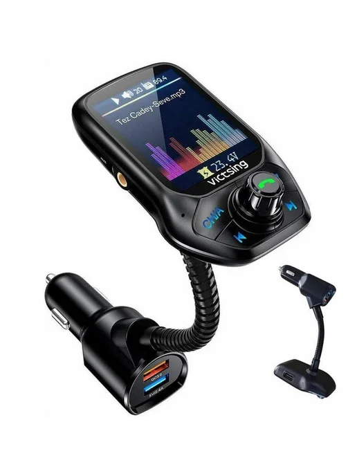 Автомобильный Bluetooth FM-трансмиттер, вариант, фото 5