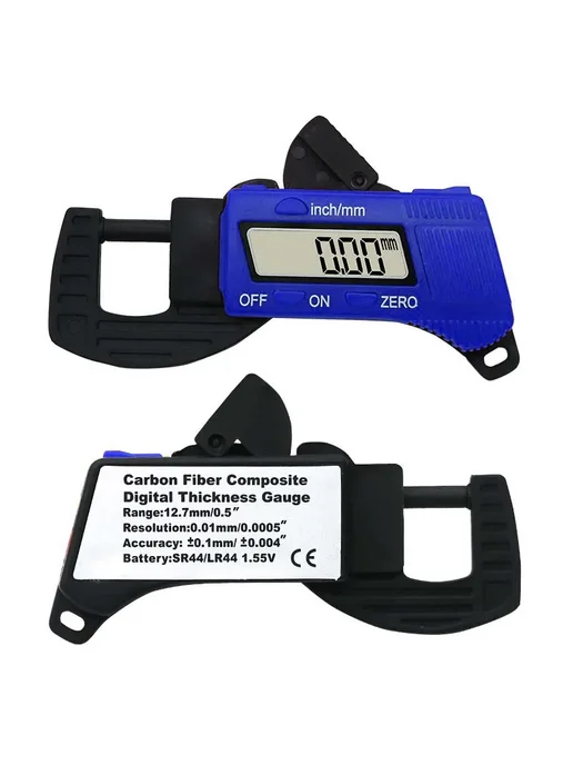 JIGONG Цифровой штангенциркуль JIG-F12.7 синего цвета blue, синий, фото 6