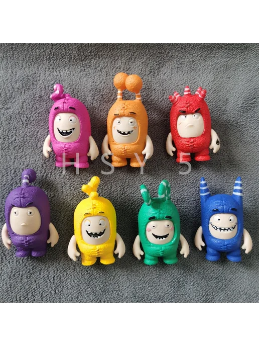 Фигурки Oddbods 7 шт, 7 шт