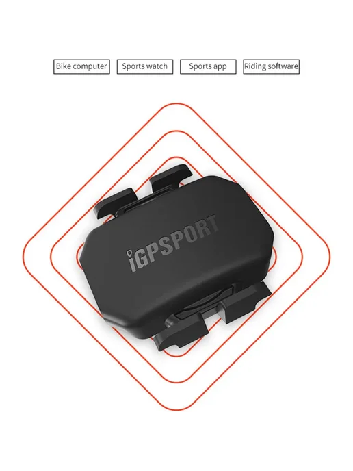 IGPSPORT датчик частоты вращения педалей CAD70, черный, фото 3