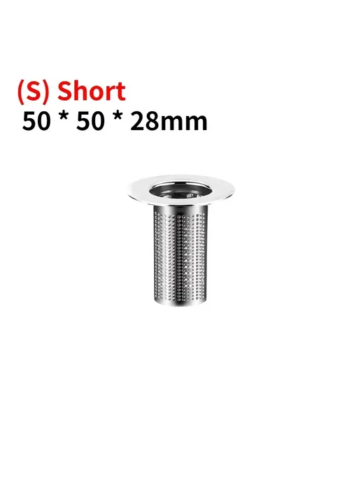 Нет бренда Сливной фильтр из нержавеющей стали 3 1шт. (S) Short, 2PCS, 1 шт, 2 шт