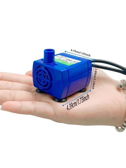 repetsun Портативный USB-диспенсер для воды, синий