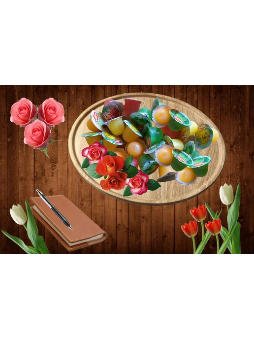Желе фруктовое NEW CHOICE ассорти со вкусом тропических, вариант, фото 2