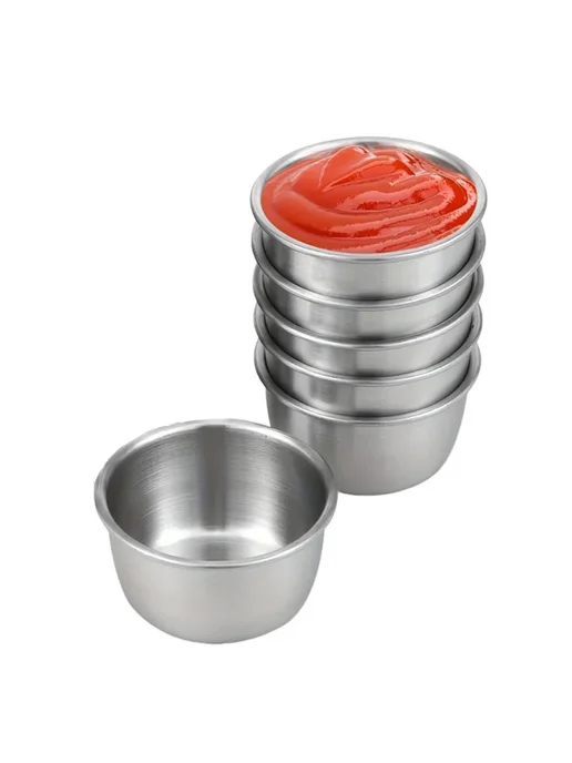 VIE LENTE Набор соусниц из нержавеющей стали 6 шт. (Color 6 PCs-s), 6 шт