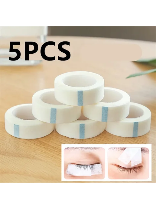 Белые медицинские ленты для наращивания ресниц Y-Meiyaa 5PCS, 5 шт