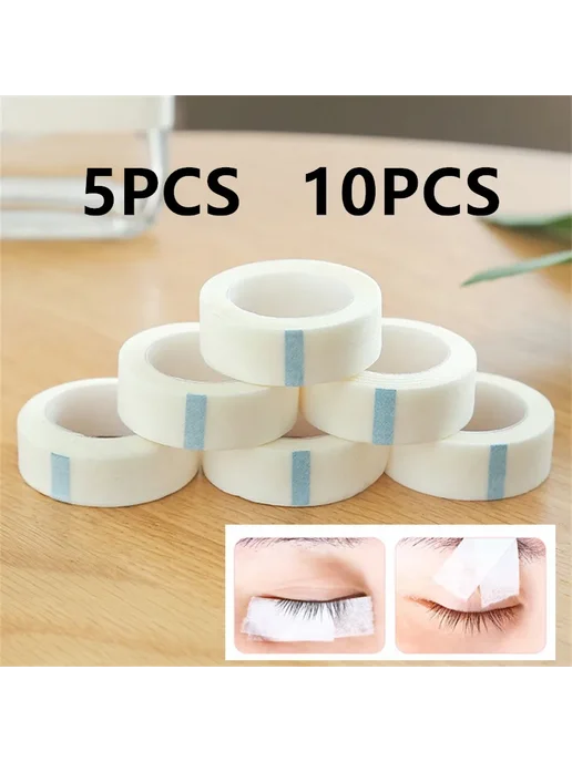 Белые медицинские ленты для наращивания ресниц Y-Meiyaa 5PCS, 5 шт, фото 3