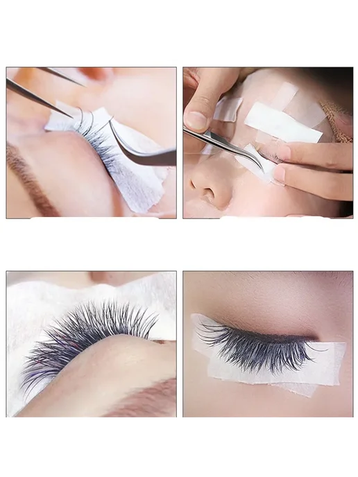 Белые медицинские ленты для наращивания ресниц Y-Meiyaa 5PCS, 5 шт, фото 7