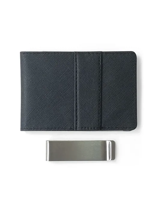 SMHXIANGQIANJIN Лидер продаж, модный однотонный мужской тонкий двойного слож, черный, фото 5