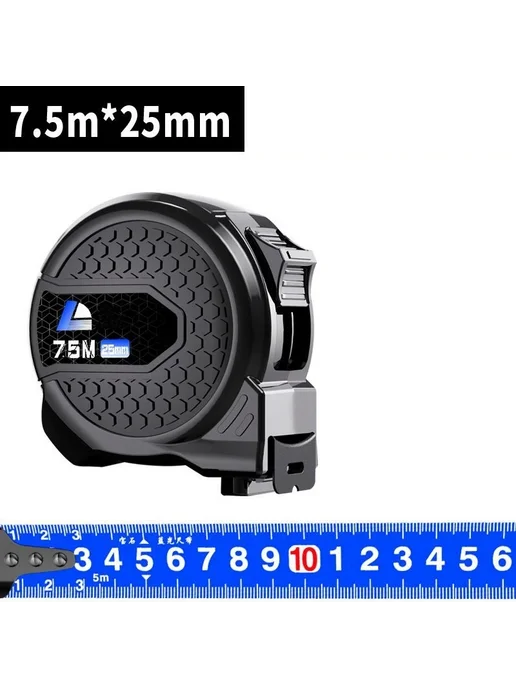 Нет бренда Рулетка XMSJ 7.5M25MM, 1 PC, 10 м
