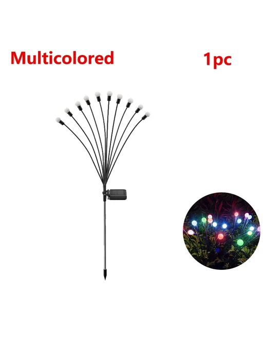 IWP Солнечные светильники для сада Multicolored 1PC, 10LED, вариант