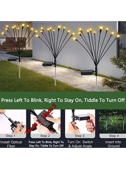 IWP Солнечные светильники для сада Multicolored 1PC, 10LED, вариант, фото 5