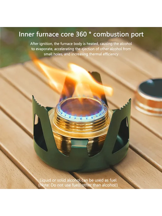 Плита для туристов алюминиевая для жидкого топлива, вариант, фото 4