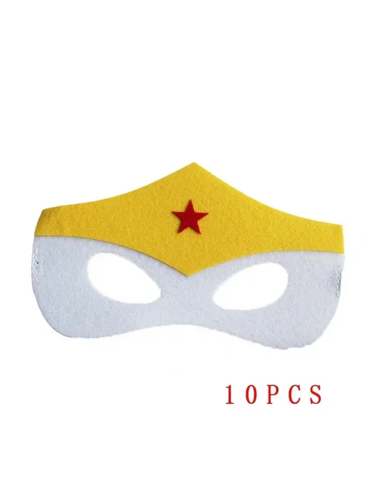 Hot Toys Маска супергероя, 10 шт, Цвет Shenqi10, 10 шт