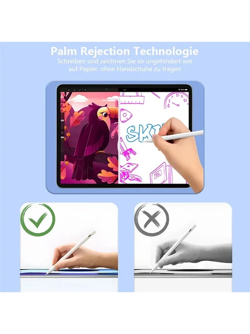 Стилус для iPad Black, совместим с iPad 6-10, Air 3-5, Pro 3, черный, фото 5