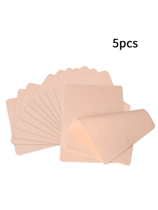 JSCOLOUR Практичная кожа для татуажа бровей 5pcs, 5 шт