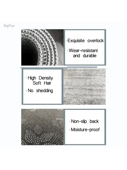 Нескользящий кухонный ковёр Crystal Velvet 50cmx160cm 1pc, Q, вариант, фото 5