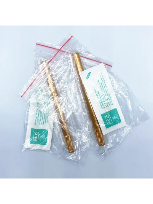 BOLUOYIN Профессиональный набор для татуажа Golden Tebori 3D, вариант, фото 7