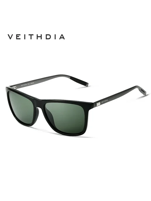 Солнцезащитные очки VEITHDIA 6108 dark green, зеленый