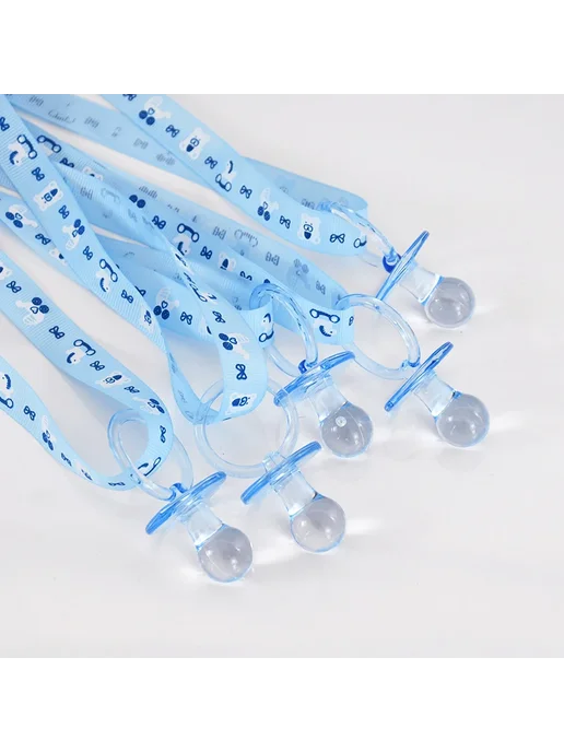 ZQNYCY Бусины-соски для детей розовые и синие 20pcs, Blue, 10 шт, фото 3