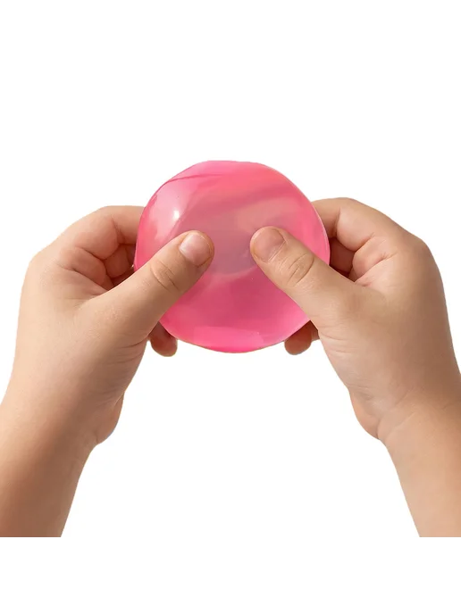 Реусбл. анстресс-игрушка для снятия напряжения, Pink, розовый, фото 3