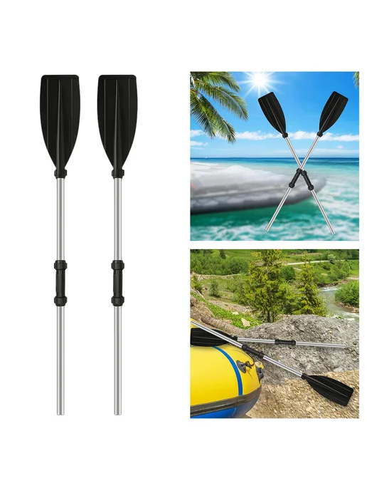 Разборное весло для водных видов каяк, лодка, рафтинг, вариант, фото 6