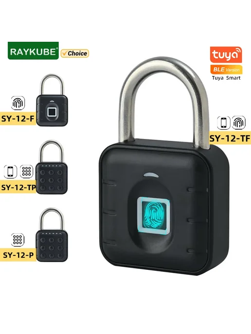 RAYKUBE Электронный замок с отпечатком пальца, Fingerprint, вариант, фото 2