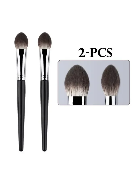 ZXZZS Кисть для румян 2pcs B, 2 шт