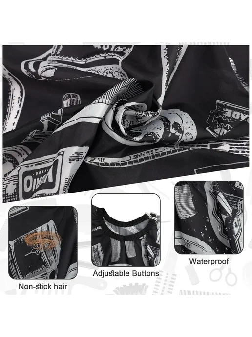 Нет бренда Профессиональный набор инструментов для парикмахера 3 8 8pcs, 8 шт, фото 5