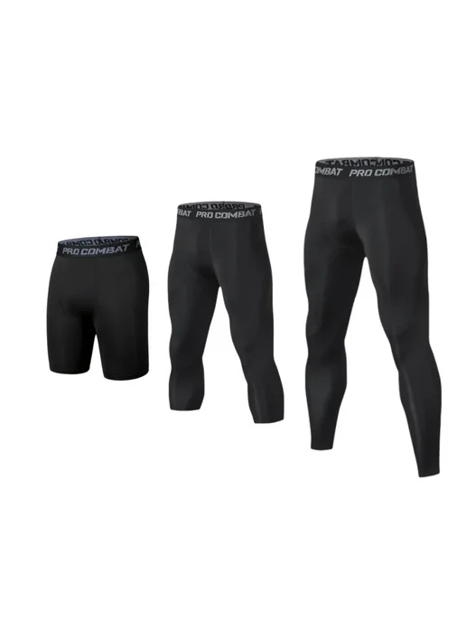 GENDAWAY Крутые сухие леггинсы, спортивные базовые колготки для бега, черный, фото 4