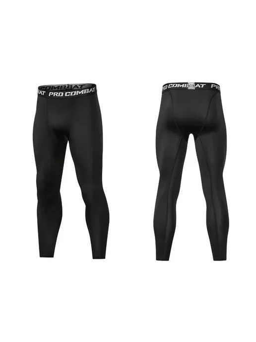 GENDAWAY Крутые сухие леггинсы, спортивные базовые колготки для бега, черный, фото 5
