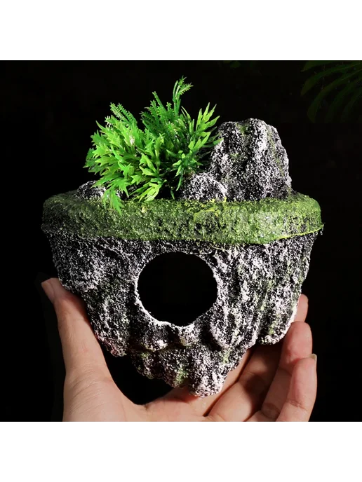 Нет бренда Декоративное украшение для аквариума из смолы S 16x13cm, вариант, фото 5