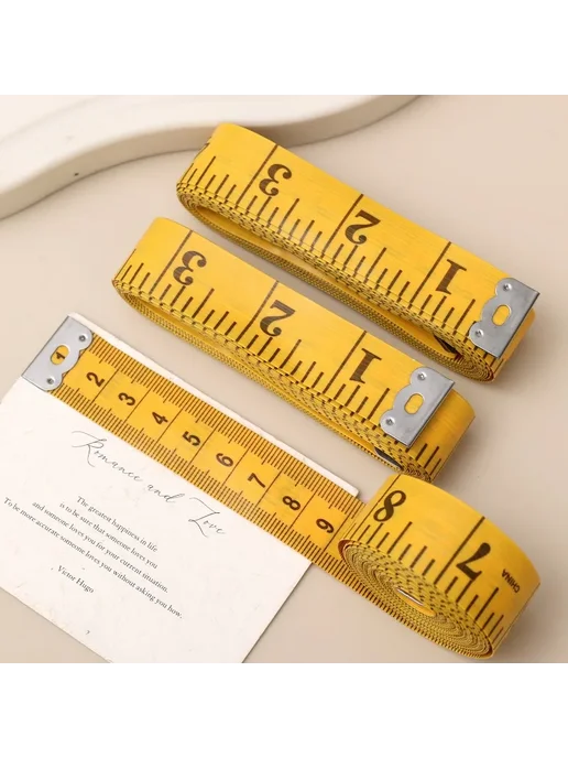 Портативная мягкая измерительная лента 3 метра 3 Rolls, Yell, 3 м, фото 6