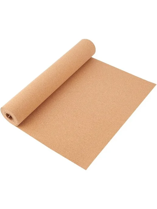 Нет бренда Рулон пробковой доски 350x40 см, 1 мм Коричневый, AECH06-100, 350x40 см, в упаковке 154 г, фото 2