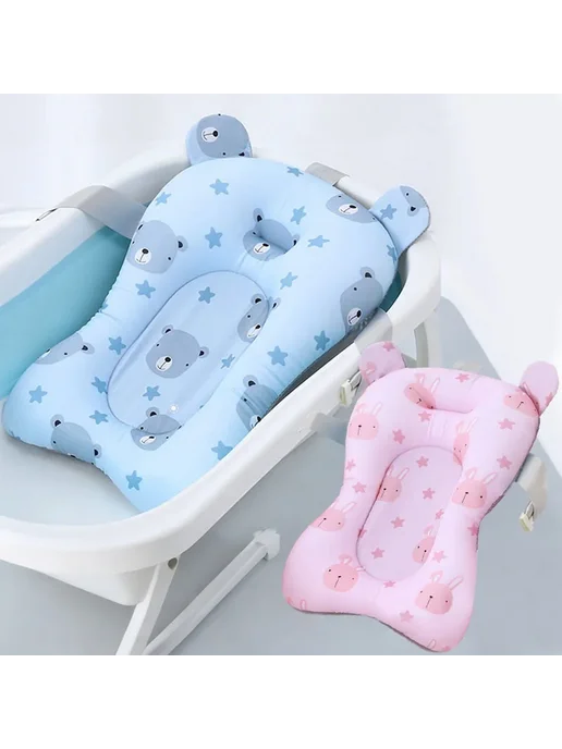 macroupta Подставка для душа с изображением медведя Blue Bea, синий, фото 2