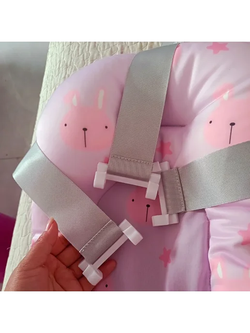 macroupta Подставка для душа с изображением медведя Pink Bun, розовый, фото 6