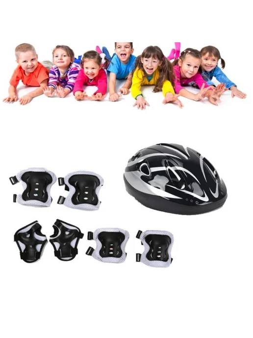 Велосипедный шлем для детей, пенный, налокотник для скейтбор…, вариант, фото 8