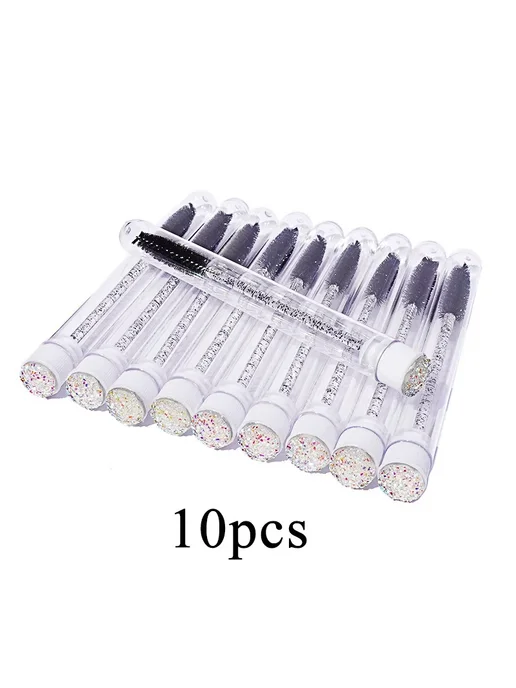YZQINELL Многоразовые щетки для ресниц пластик, 10 50 шт 10, 50 шт