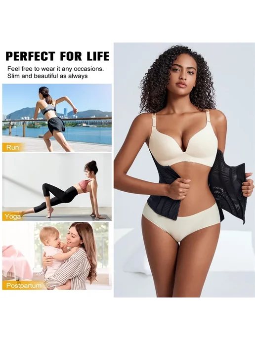 MiiOW Женский Корсет-тренажер Для Талии Cincher Firm Control, вариант, фото 6